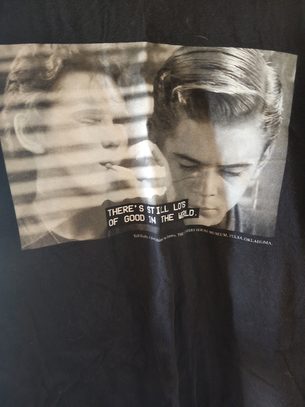 Outsiders Tee with Monochrome Photo Print